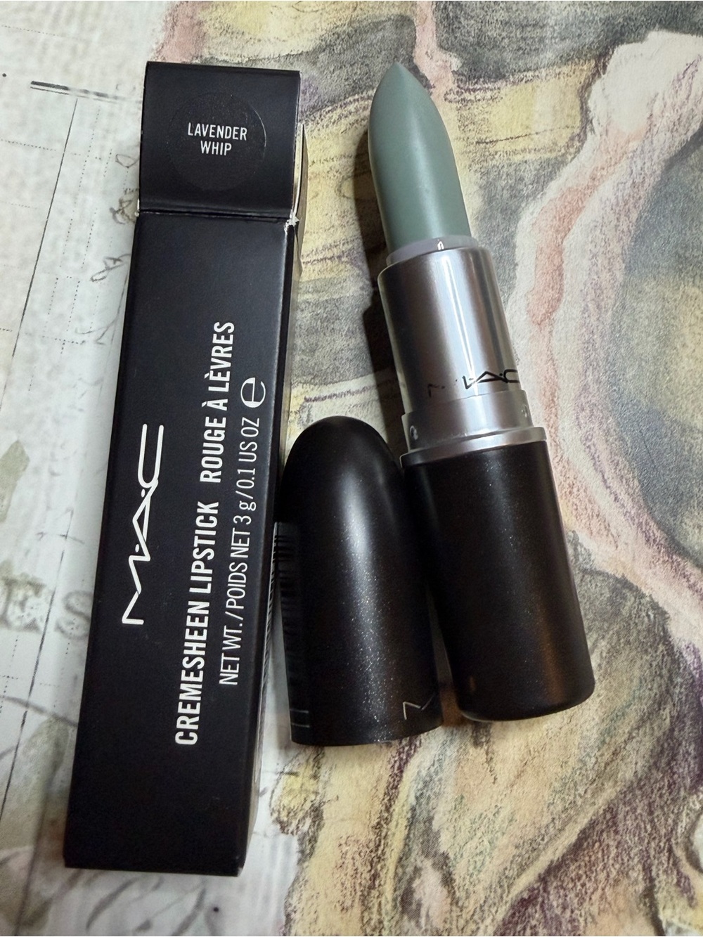 MAC COSMETICS LAVENDER WHIP Cremesheen BNIB LIPSTICK RARE Limited